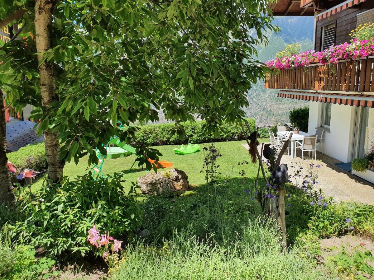 Chalet Schneevogul Grächen Kültér fotó