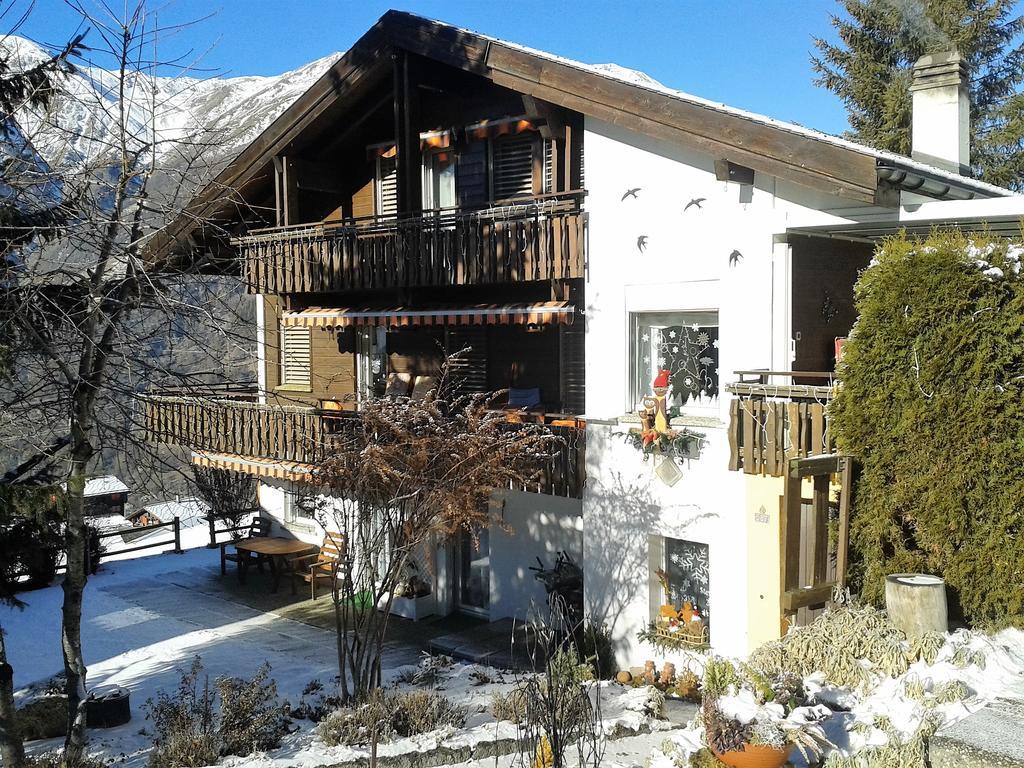 Chalet Schneevogul Grächen Kültér fotó