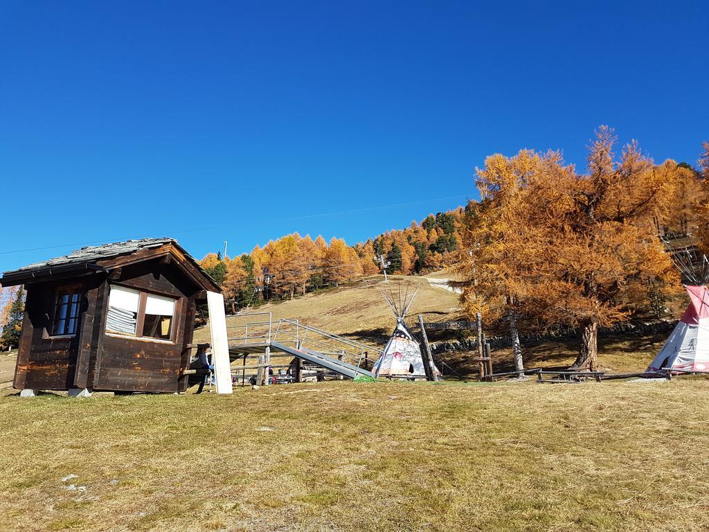 Chalet Schneevogul Grächen Kültér fotó